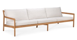 [ETHNI-10252--/J1039] Sohva Jack Outdoor 265 cm, tiikki, Off White