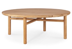 [ETHNI-10265---/A1955] Sohvapöytä Quatro Outdoor 95 cm, tiikki