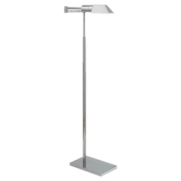 [VCC-81134 PN-EU] Lattiavalaisin Studio Swing Arm Floor Lamp, Nickel
