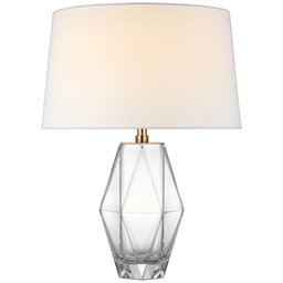 [VCC-CHA 8439CG-EU] Pöytävalaisin Palacios Medium Table Lamp, Clear