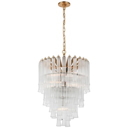 [VCC-JN 5252G-CG-EU] Kattokruunu Lorelei Small Waterfall Chandelier, Gild