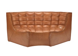 [ETHNI-20079---/I1021] Pyöreä kulmaosa N701, nahka Old Saddle