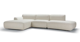 [BOS-E1711-5028-4L-PG3-Candy 1] Divaansohva Emily SET 3, vasen, Candy Natural