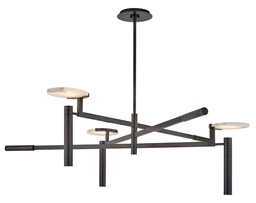 [VCC-KW 5602BZ-ALB-EU] Kattovalaisin Kelly Wearstler Melange Large Floating Disc, Bronze