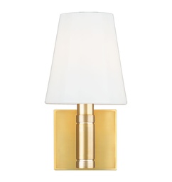 [VCC-TV1011BBS-EU] Seinävalaisin Beckham Classic Square, Brass