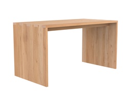 [ETHNI-50001---/A281] Työpöytä Office U 140 x 72 cm, tammi