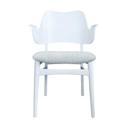 [WN-130-3024-9300] Pehmustettu ruokapöydän tuoli Gesture, valkoinen, Faith