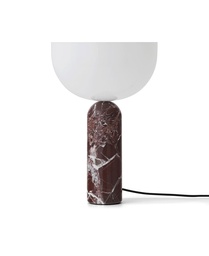 [NW-20414] Pöytävalaisin Kizu Large, marmori, Rosso Levanto