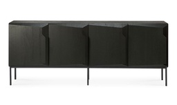 [ETHNI-50438---/D420] Senkki Stairs 200 x 46 cm, musta