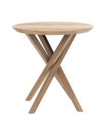 [ETHNI-50541---/A1257] Sivupöytä Mikado 50 cm, tammi