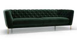 [BOS-E1550-0800-02S-EXCL-Lario1402/I1109] Sohva Valentin 4:n istuttava, Dark Green