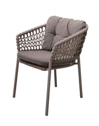 [CANE-5417-ROT/J1134] Ruokapöydän tuoli Ocean, Taupe