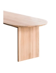 [K&K-VER3H-45240-81UP-3/A1652] Ruokapöytä Velvet 240 x 90 cm, tammi C8