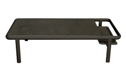 [MINDO-30033-070-LE01-/J1277] Sohvapöytä Mindo 106, 120 x 60 cm, Dark Grey