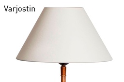 [OVE-CAP-LAM-7142--/H255] Pienen tripodin varjostin 25 cm, valkoinen