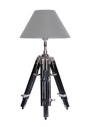 [OVE-11-LAM-7144--/H167] Tripodi valaisimen jalka, pieni, musta